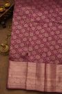 Kancheepuram Silk Magenta Saree