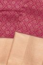 Kancheepuram Silk Magenta Saree