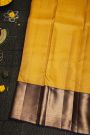Kancheepuram Silk Mustard Saree