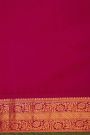 Gadwal Silk Peach Saree
