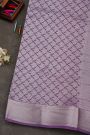 Mysore Crepe Pink Saree