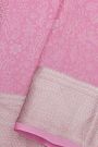 Mysore Crepe Pink Saree