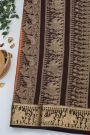 Mysore Crepe Rust Orange Saree