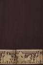 Mysore Crepe Rust Orange Saree