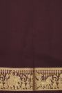 Mysore Crepe Yellow Saree