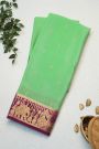 Mysore Crepe Sea Green Saree