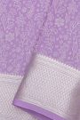 Mysore Crepe Lilac Saree