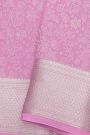 Mysore Crepe Pink Saree