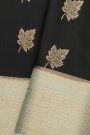 Mysore Crepe Black Saree