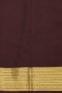 Mysore Crepe Pista Green Saree
