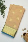 Mysore Crepe Peach Saree