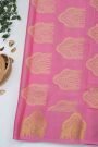 Mysore Crepe Pink Saree