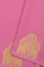 Mysore Crepe Pink Saree