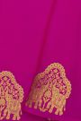 Mysore Crepe Magenta Saree