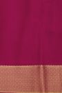 Mysore Crepe Mehendi Green Saree