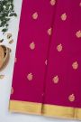 Mysore Crepe Magenta Saree