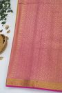 Mysore Crepe Yellow Saree