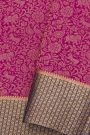 Mysore Crepe Magenta Saree