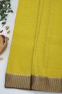Mysore Crepe Green Saree