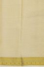 Mysore Crepe Cream Saree