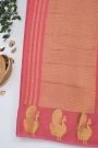 Mysore Crepe Pink Saree