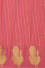 Mysore Crepe Pink Saree