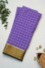 Mysore Crepe Lavender Saree