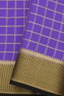 Mysore Crepe Lavender Saree