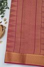 Mysore Crepe Sky Blue Saree