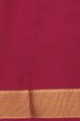 Mysore Crepe Sky Blue Saree