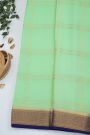Mysore Crepe Sea Green Saree