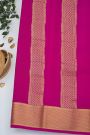 Mysore Crepe Baby Pink Saree