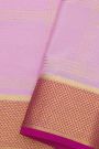 Mysore Crepe Baby Pink Saree