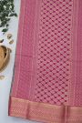 Mysore Crepe Royal Blue Saree