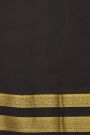 Mysore Crepe Orange Saree