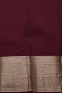Kancheepuram Silk Wine Saree