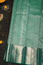 Kancheepuram Silk Rama Green Saree