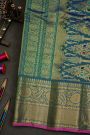 Gadwal Silk Green Saree