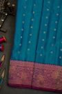 Gadwal Silk Blue Saree