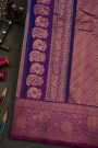Gadwal Silk Blue Saree