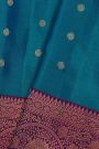 Gadwal Silk Blue Saree