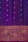 Gadwal Silk Blue Saree
