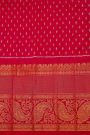 Gadwal Silk White Saree