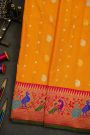 Gadwal Silk Mustard Saree