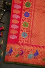 Gadwal Silk Mustard Saree