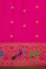 Gadwal Silk Pink Saree