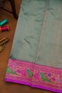 Gadwal Silk Blue Saree