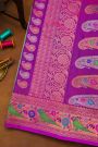 Gadwal Silk Blue Saree