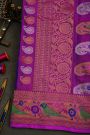 Gadwal Silk Dual Colour Saree