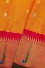Gadwal Silk Mustard Saree